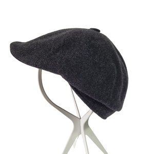 WIGENS CLASSIC NEWSBOY CAP/HAT 100% WOOL WITH SOFT & THICK LINING IN DAR…